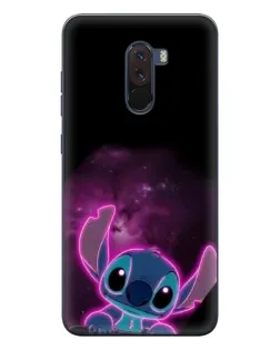 Чехол для Xiaomi POCO F1 с картинкой «Неоновый Stitch» Чехол для Xiaomi POCO F1 с картинкой «Неоновый Stitch»