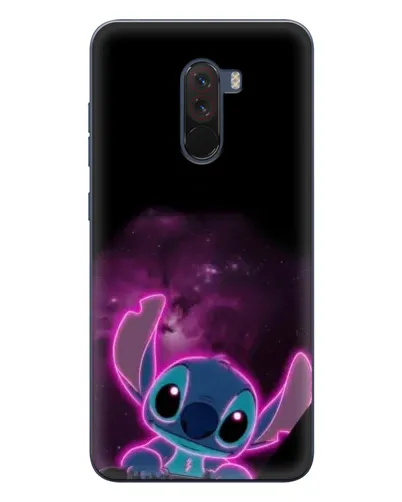 Чехол для Xiaomi POCO F1 с картинкой «Неоновый Stitch» Чехол для Xiaomi POCO F1 с картинкой «Неоновый Stitch»