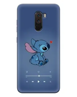Чехол для Xiaomi POCO F1 с картинкой «Музыкальный Stitch» Чехол для Xiaomi POCO F1 с картинкой «Музыкальный Stitch»