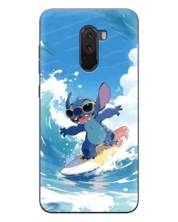Чехол для Xiaomi POCO F1 с картинкой «Стич на волне» Чехол для Xiaomi POCO F1 с картинкой «Стич на волне»