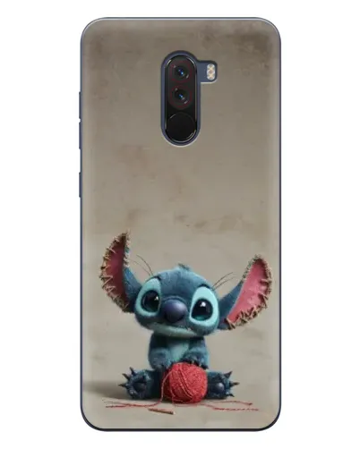 Чехол для Xiaomi POCO F1 с картинкой «Стич на коричневом фоне» Чехол для Xiaomi POCO F1 с картинкой «Стич на коричневом фоне»