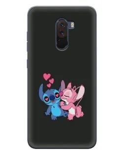 Чехол для Xiaomi POCO F1 с картинкой «Анжел целует Стича» Чехол для Xiaomi POCO F1 с картинкой «Анжел целует Стича»
