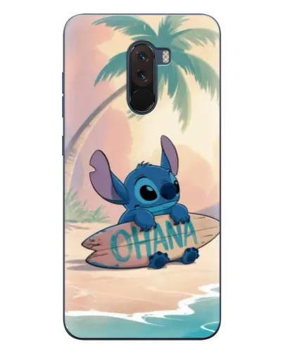 Чехол для Xiaomi POCO F1 с картинкой «Стич на серфе» Чехол для Xiaomi POCO F1 с картинкой «Стич на серфе»