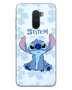 Чехол для Xiaomi POCO F1 с картинкой «Stitch среди цветов» Чехол для Xiaomi POCO F1 с картинкой «Stitch среди цветов»