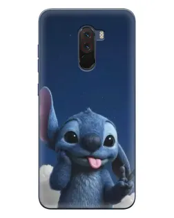 Чехол для Xiaomi POCO F1 с картинкой «Стич в облаках» Чехол для Xiaomi POCO F1 с картинкой «Стич в облаках»