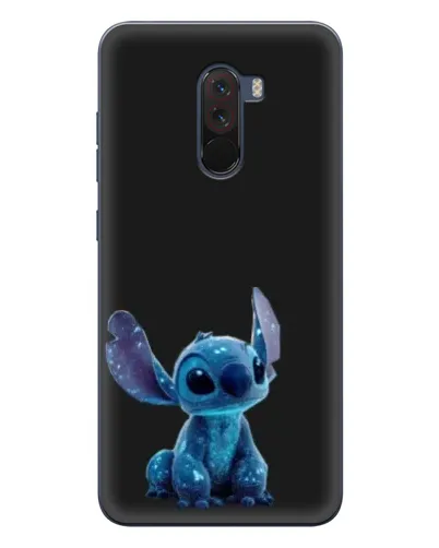 Чехол для Xiaomi POCO F1 с картинкой «Стич на черном» Чехол для Xiaomi POCO F1 с картинкой «Стич на черном»