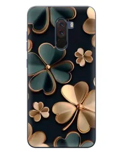 Чехол для Xiaomi POCO F1 с картинкой «Клевер в золоте» Чехол для Xiaomi POCO F1 с картинкой «Клевер в золоте»