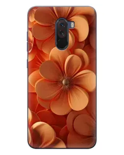 Чехол для Xiaomi POCO F1 с картинкой «Оранжевый макро цветок» Чехол для Xiaomi POCO F1 с картинкой «Оранжевый макро цветок»