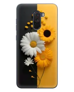 Чехол для Xiaomi POCO F1 с картинкой «Подсолнух и ромашка» Чехол для Xiaomi POCO F1 с картинкой «Подсолнух и ромашка»