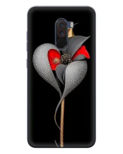 Чехол для Xiaomi POCO F1 с картинкой «Серебряный фантазийный цветок» Чехол для Xiaomi POCO F1 с картинкой «Серебряный фантазийный цветок»