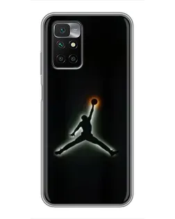 Чехол для Xiaomi Redmi 10 с картинкой «Jordan Gradient Logo» Чехол для Xiaomi Redmi 10 с картинкой «Jordan Gradient Logo»
