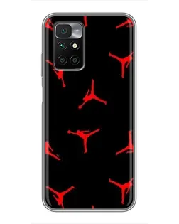 Чехол для Xiaomi Redmi 10 с картинкой «Jordan Red Pattern» Чехол для Xiaomi Redmi 10 с картинкой «Jordan Red Pattern»