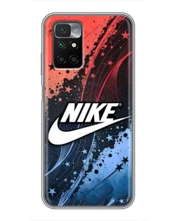 Чехол для Xiaomi Redmi 10 с картинкой «Градиентный принт Найк» Чехол для Xiaomi Redmi 10 с картинкой «Градиентный принт Найк»