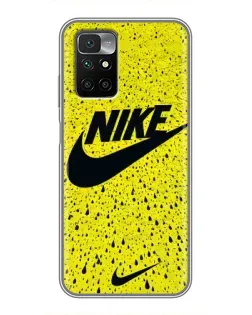 Чехол для Xiaomi Redmi 10 с картинкой «Желтый текстурный Nike» Чехол для Xiaomi Redmi 10 с картинкой «Желтый текстурный Nike»