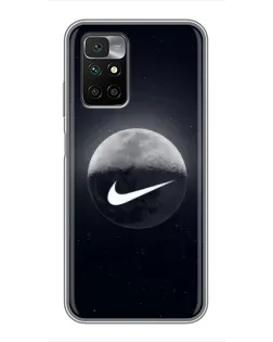 Чехол для Xiaomi Redmi 10 с картинкой «Nike в стиле граффити» Чехол для Xiaomi Redmi 10 с картинкой «Nike в стиле граффити»