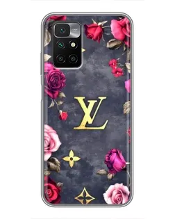 Чехол для Xiaomi Redmi 10 с картинкой «Цветочный Louis Vuitton» Чехол для Xiaomi Redmi 10 с картинкой «Цветочный Louis Vuitton»