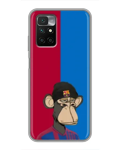 Чехол для Xiaomi Redmi 10 с картинкой «Bored Ape — фанат Барсы» Чехол для Xiaomi Redmi 10 с картинкой «Bored Ape — фанат Барсы»