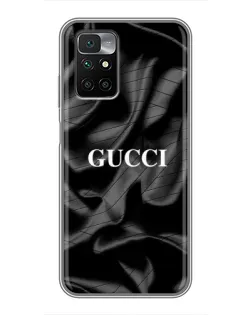 Чохол для Xiaomi Redmi 10 з картинкою «Gucci — шовкові хвилі»