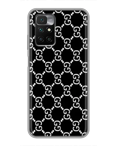 Чехол для Xiaomi Redmi 10 с картинкой «Gucci — сетчатый паттерн» Чехол для Xiaomi Redmi 10 с картинкой «Gucci — сетчатый паттерн»