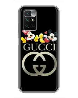 Чохол для Xiaomi Redmi 10 з картинкою «Gucci — герої Disney» Чохол для Xiaomi Redmi 10 з картинкою «Gucci — герої Disney»