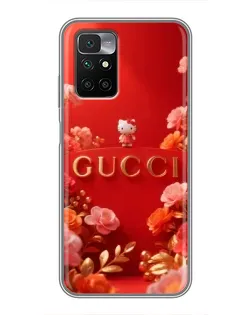 Чохол для Xiaomi Redmi 10 з картинкою «Gucci — золотий сад» Чохол для Xiaomi Redmi 10 з картинкою «Gucci — золотий сад»
