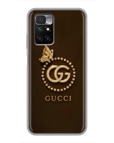 Чехол для Xiaomi Redmi 10 с картинкой «Gucci — золотая бабочка» Чехол для Xiaomi Redmi 10 с картинкой «Gucci — золотая бабочка»