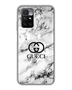 Чохол для Xiaomi Redmi 10 з картинкою «Gucci — мармуровий шик» Чохол для Xiaomi Redmi 10 з картинкою «Gucci — мармуровий шик»