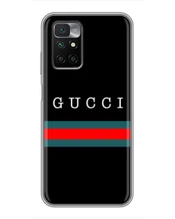 Чохол для Xiaomi Redmi 10 з картинкою «Gucci — червоний пояс» Чохол для Xiaomi Redmi 10 з картинкою «Gucci — червоний пояс»