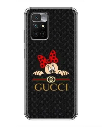 Чехол для Xiaomi Redmi 10 с картинкой «Минни Маус Gucci — черный» Чехол для Xiaomi Redmi 10 с картинкой «Минни Маус Gucci — черный»