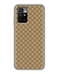 Чохол для Xiaomi Redmi 10 з картинкою «Gucci — класичний беж» Чохол для Xiaomi Redmi 10 з картинкою «Gucci — класичний беж»