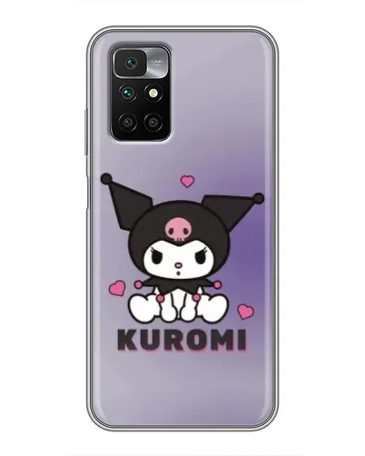 Чехол для Xiaomi Redmi 10 с картинкой «Kuromi — фиолетовый арт» Чехол для Xiaomi Redmi 10 с картинкой «Kuromi — фиолетовый арт»