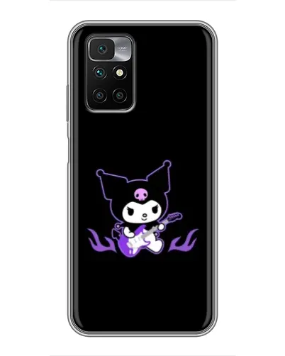 Чехол для Xiaomi Redmi 10 с картинкой «Электрическая Kuromi» Чехол для Xiaomi Redmi 10 с картинкой «Электрическая Kuromi»