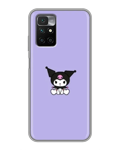 Чехол для Xiaomi Redmi 10 с картинкой «Kuromi — фиолетовый минимализм» Чехол для Xiaomi Redmi 10 с картинкой «Kuromi — фиолетовый минимализм»