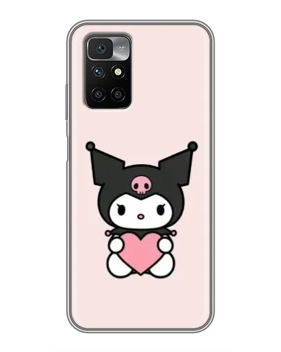 Чехол для Xiaomi Redmi 10 с картинкой «Kuromi и сердце» Чехол для Xiaomi Redmi 10 с картинкой «Kuromi и сердце»