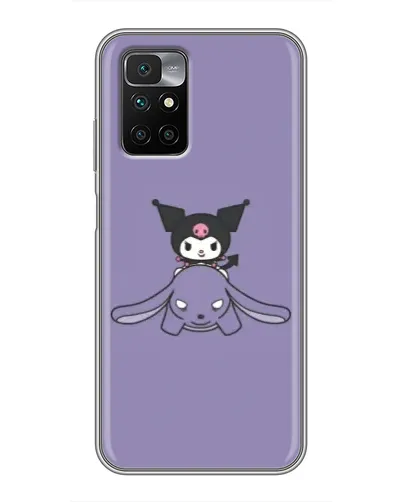 Чехол для Xiaomi Redmi 10 с картинкой «Kuromi на лиловом фоне» Чехол для Xiaomi Redmi 10 с картинкой «Kuromi на лиловом фоне»