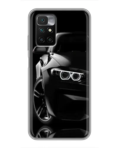 Чехол для Xiaomi Redmi 10 с картинкой «Черная BMW — профиль» Чехол для Xiaomi Redmi 10 с картинкой «Черная BMW — профиль»
