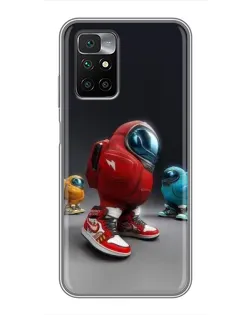 Чехол для Xiaomi Redmi 10 с картинкой «Among Us — 3D стиль» Чехол для Xiaomi Redmi 10 с картинкой «Among Us — 3D стиль»
