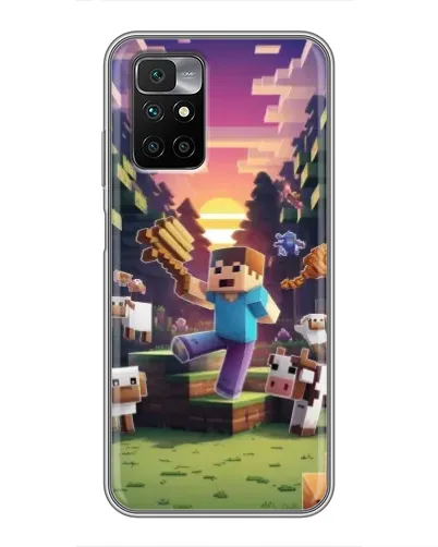 Чехол для Xiaomi Redmi 10 с картинкой «Стив на ферме» Чехол для Xiaomi Redmi 10 с картинкой «Стив на ферме»