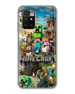 Чехол для Xiaomi Redmi 10 с картинкой «Замок Minecraft» Чехол для Xiaomi Redmi 10 с картинкой «Замок Minecraft»