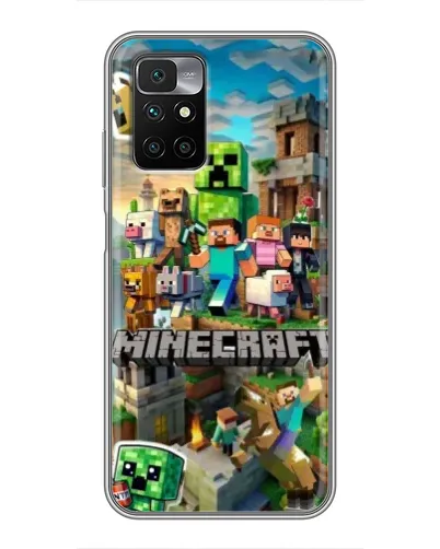 Чехол для Xiaomi Redmi 10 с картинкой «Замок Minecraft» Чехол для Xiaomi Redmi 10 с картинкой «Замок Minecraft»