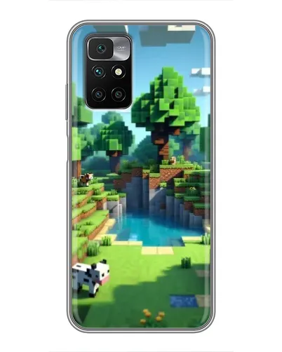 Чехол для Xiaomi Redmi 10 с картинкой «Minecraft летний день» Чехол для Xiaomi Redmi 10 с картинкой «Minecraft летний день»