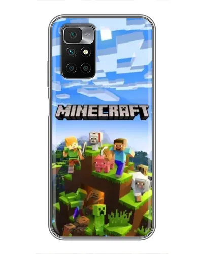 Чехол для Xiaomi Redmi 10 с картинкой «Minecraft классический мир» Чехол для Xiaomi Redmi 10 с картинкой «Minecraft классический мир»