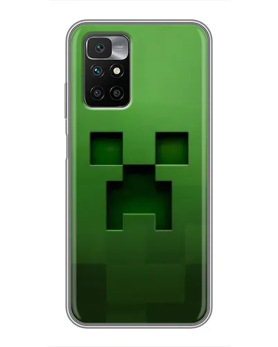 Чехол для Xiaomi Redmi 10 с картинкой «Крипер микро-дизайн» Чехол для Xiaomi Redmi 10 с картинкой «Крипер микро-дизайн»