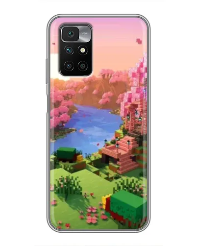Чехол для Xiaomi Redmi 10 с картинкой «Розовое дерево Minecraft» Чехол для Xiaomi Redmi 10 с картинкой «Розовое дерево Minecraft»