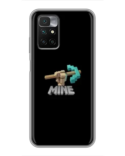 Чехол для Xiaomi Redmi 10 с картинкой «Алмазная кирка» Чехол для Xiaomi Redmi 10 с картинкой «Алмазная кирка»