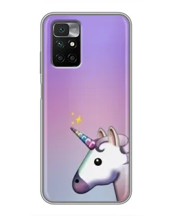 Чехол для Xiaomi Redmi 10 с картинкой «Единорог градиент» Чехол для Xiaomi Redmi 10 с картинкой «Единорог градиент»