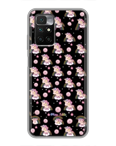 Чехол для Xiaomi Redmi 10 с картинкой «Magic Unicorn паттерн»
