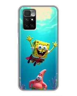 Чехол для Xiaomi Redmi 10 с картинкой «Спанч Боб под водой» Чехол для Xiaomi Redmi 10 с картинкой «Спанч Боб под водой»