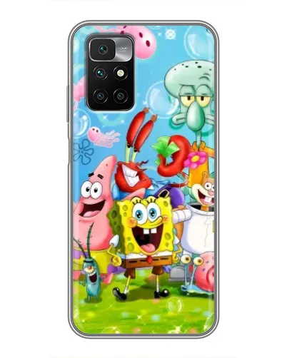 Чехол для Xiaomi Redmi 10 с картинкой «Губка Боб и друзья» Чехол для Xiaomi Redmi 10 с картинкой «Губка Боб и друзья»