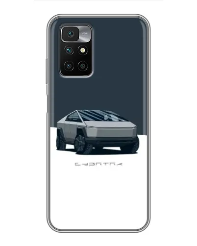 Чехол для Xiaomi Redmi 10 с картинкой «Серебристый Cybertruck Tesla» Чехол для Xiaomi Redmi 10 с картинкой «Серебристый Cybertruck Tesla»